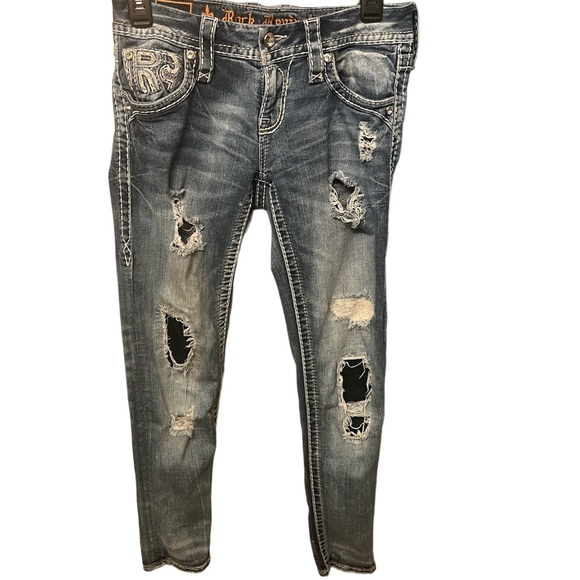 Women’s Rock Revival Jeans - Picture 1 of 9